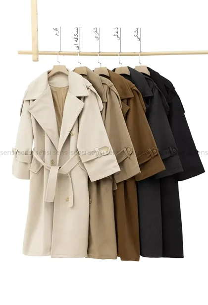 پالتو فوتر جیر اور داخل آستر دار کد1004774