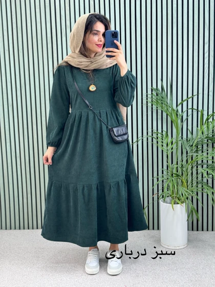 پیراهن مانتویی شقایق