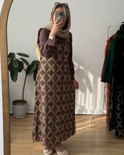 پیراهن مانتویی فرشته