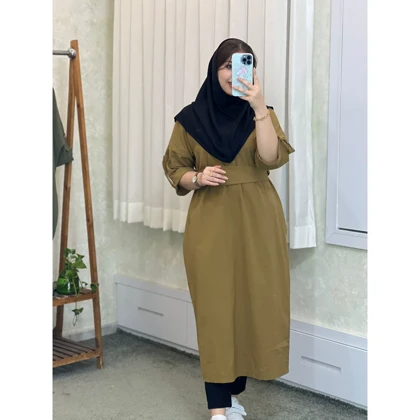 کفتان خمره ای دانشجویی اداری بلند