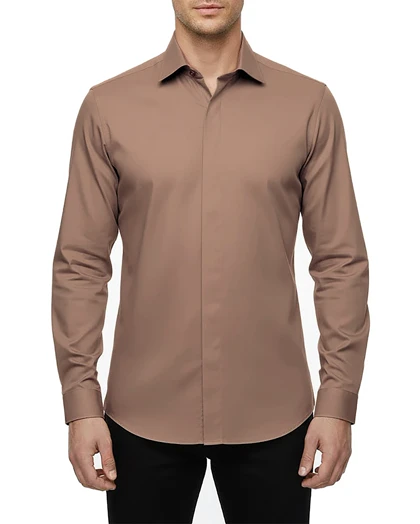 پیراهن مردانه ساده کد 1585