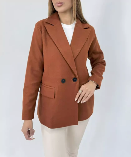 ترنچ کت چهاردکمه کد pm004 برند ردا