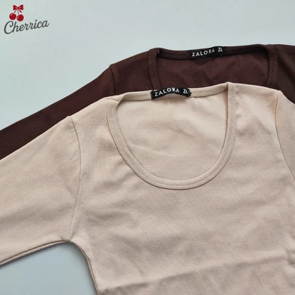 بلوز یقه گرد کد 1