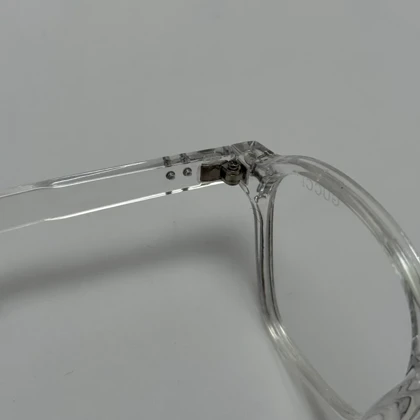 فریم عینک بلوکات طبی گوچی GUCCI کریستالی شفاف - مخصوص کار با سیستم و موبایل و کامپیوتر - فیلتر نور آبی - ارسال رایگان