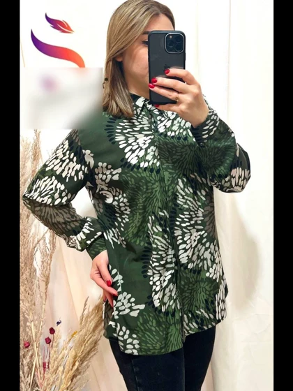 شومیز سایز بزرگ sateen