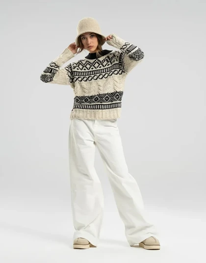 ژاکارد دو رنگ