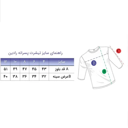 تیشرت پسرانه طرح رادین - کامیون
