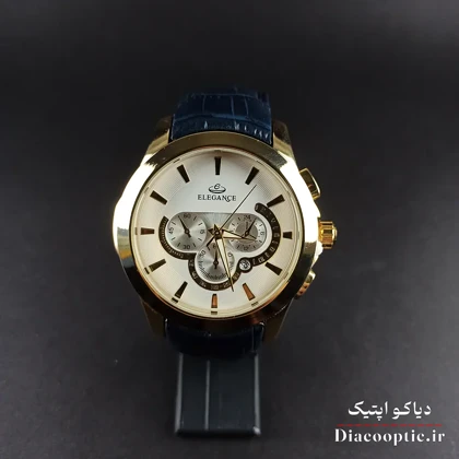 ساعت مچی مردانه برند الگانس مدل DO1175 بند چرمی