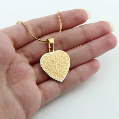 گردنبند زنانه طرح قلبی