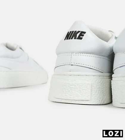 کفش نایک مردانه و زنانه سفید Nike Blazer Low 77 Jumbo