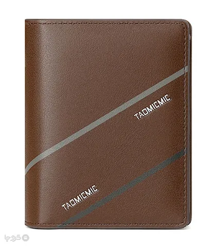 کیف پول مردانه تاشو زیپ‌دار Taomicmic تائومیک میک طرح کلاسیک 4