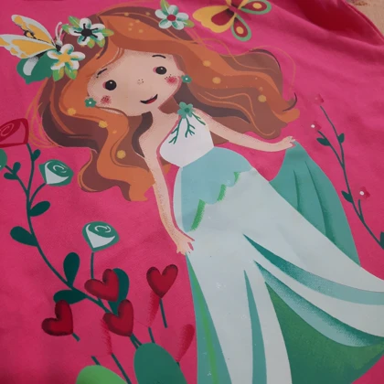 تیشرت مدل جدید دخترانه پروانه ها