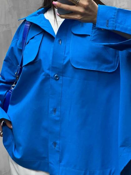 شومیز جیب پاکتی