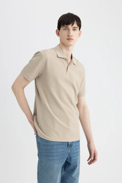 تیشرت یقه پولو مردانه اورجینال دیفکتو defacto