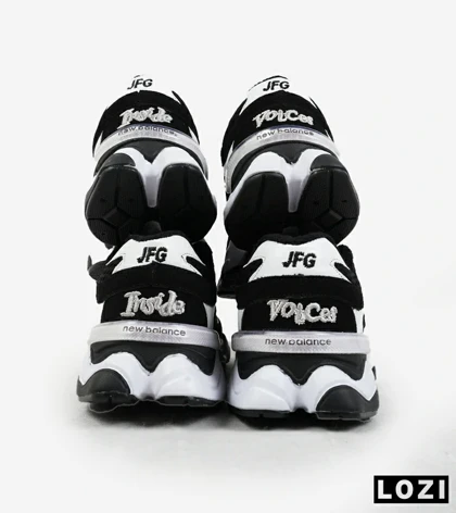 کفش کتانی بزرگ پا مشکی سفید NEW BALANCE 9060 مدل 4271