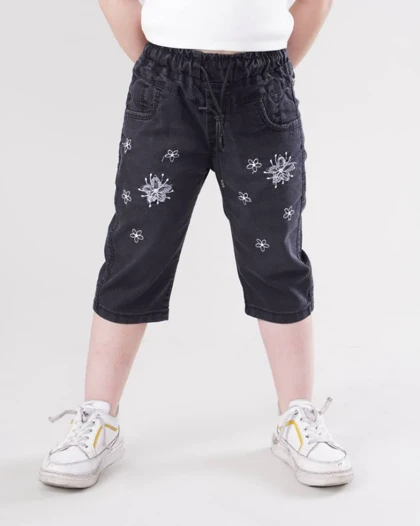 شلوارک جین دخترانه