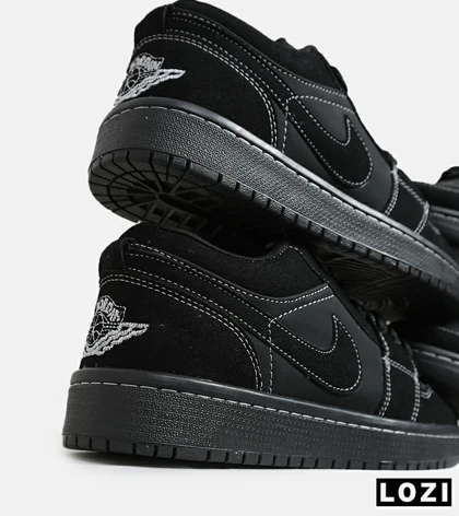 کفش کتانی مردانه مشکی نایک NIKE Jordan 1 Sketch