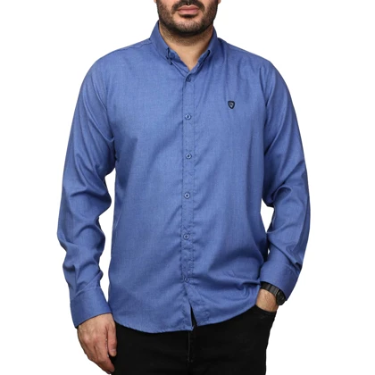 پیراهن آستین بلند ساده مردانه مدل 61029150