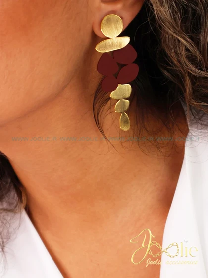 گوشواره زنانه فشن Milan shijia کدE1122