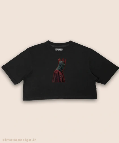 کراپ زنانه طرح کینگ کد 902