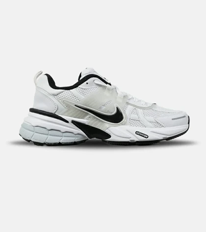 کفش کتانی مردانه و زنانه سفید مشکی Nike cushlon مدل 7787