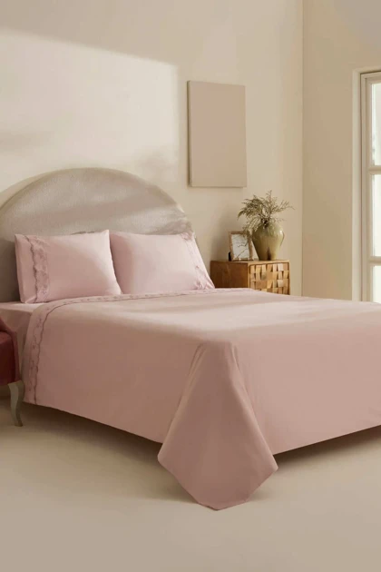 سرویس روتختی دو نفره Karaca Home مدل Delvyn پنبه
