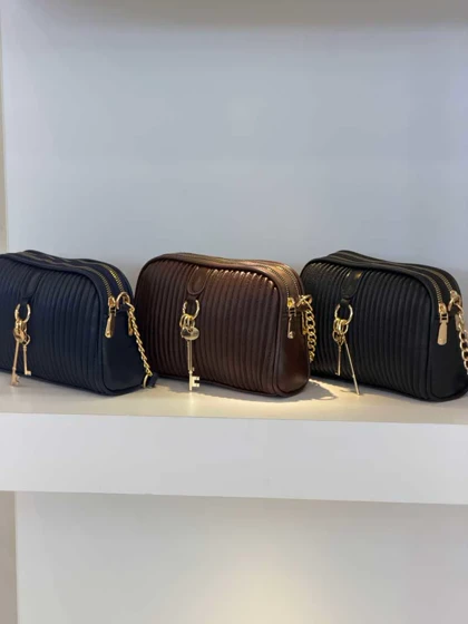 کیف دوشی چرم آنائل کد103200463