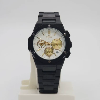 ساعت مچی مردانه کورال Coral9118 کرنوگراف 3موتور فعال