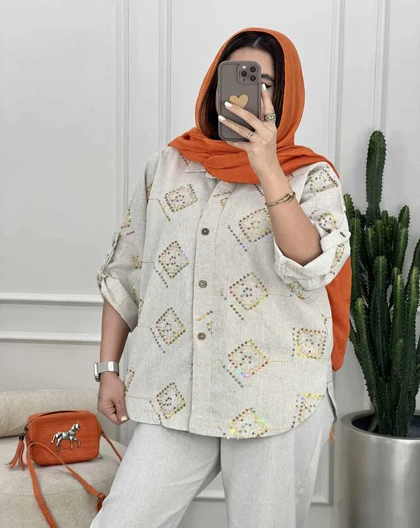 شومیز شارلوت (30) کد 3773