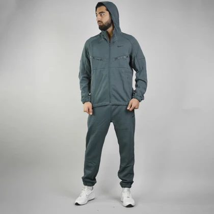 ست سویشرت و شلوار اسپرت نایک مدل AirMax-88002 آبی نفتی