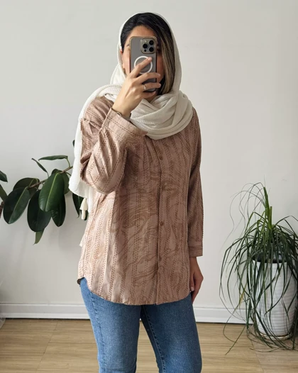 شومیز مانتویی سنا