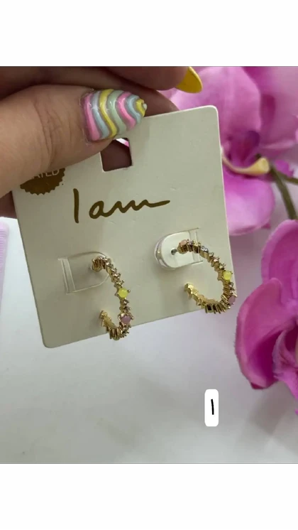گوشواره وارداتی IAM ES6344