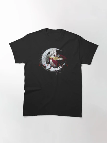 تیشرت کسلوانیا | تیشرت castlevania طرح Carmilla Crescent Moon کد 127401