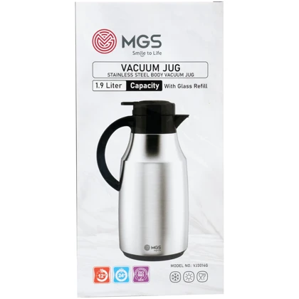 فلاسک 1.9 لیتر استیل کد VJ3014G
