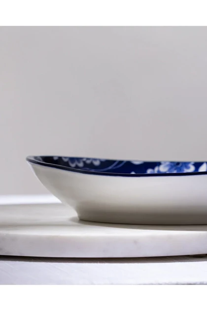 بشقاب سرو Madame Coco مدل Reve Bleu Vista Bone China
