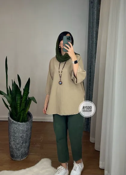 تونیک مانتویی شاپرک(ایراد دار)