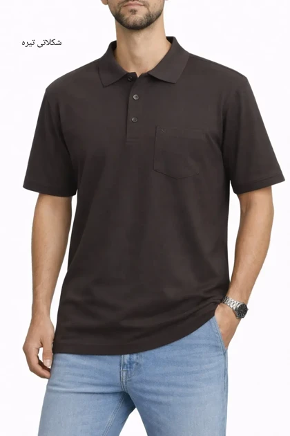 تیشرت یقه دار مردانه مانی