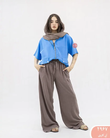 شومیز سیلک پایین گت 2967