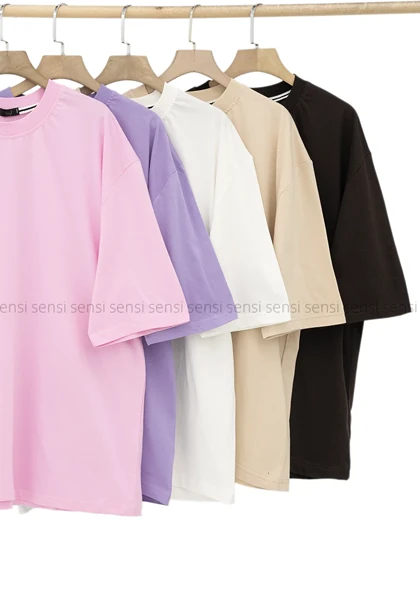 تیشرت لانگ رنگی کد1005294