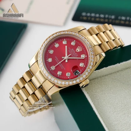 ساعت رولکس دیت جاست زنانه Rolex President Datejust 31-GR