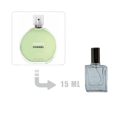 عطر ادکلن شنل چنس اوفرش سبز زنانه 15 میل اشدی Chanel Chance Eau Fraiche for Woman Ashdi 15ml