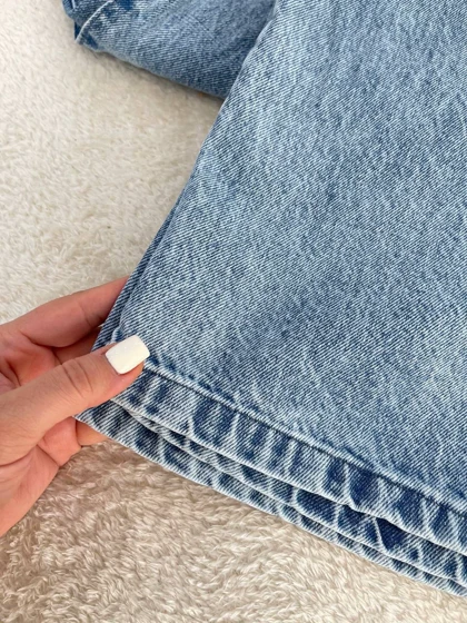 شلوار جین بگ ژیوار (آبی روشن)