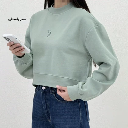 پلیور کراپ زنانه اسنوپی | آی بولک