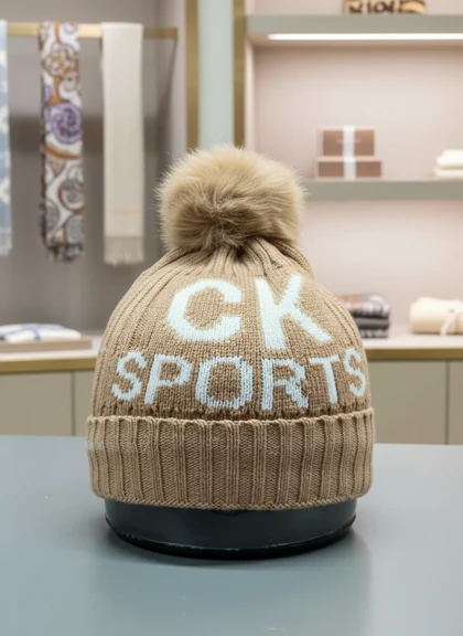 کلاه بافت CK رنگی