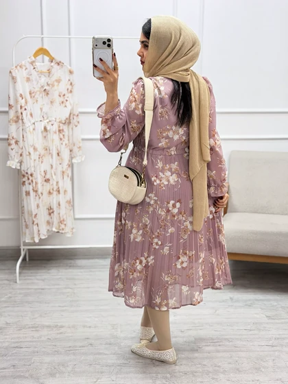 پیراهن حریر الی