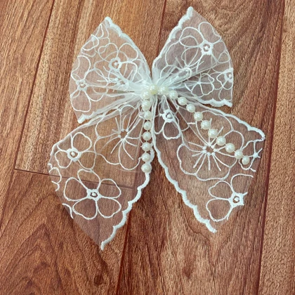 پیراهن یلدایی دخترانه با گیره سر