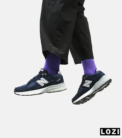 کفش کتانی سرمه ای NEW BALANCE 990