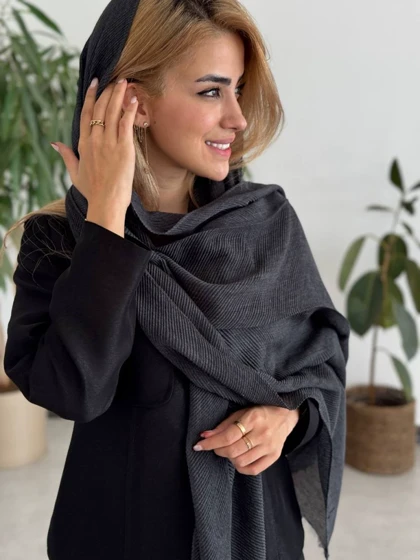 کت مشکی پاییزی زنانه کد SORI (تحویل فوری)