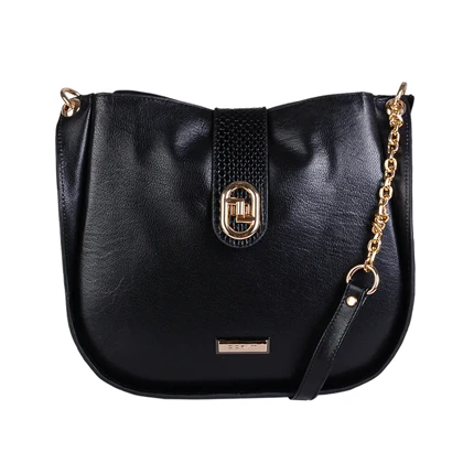 کیف دوشی چرم زنانه لونا