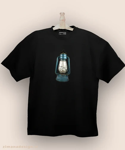 تیشرت لش مردانه و زنانه نوستالژی طرح فانوس